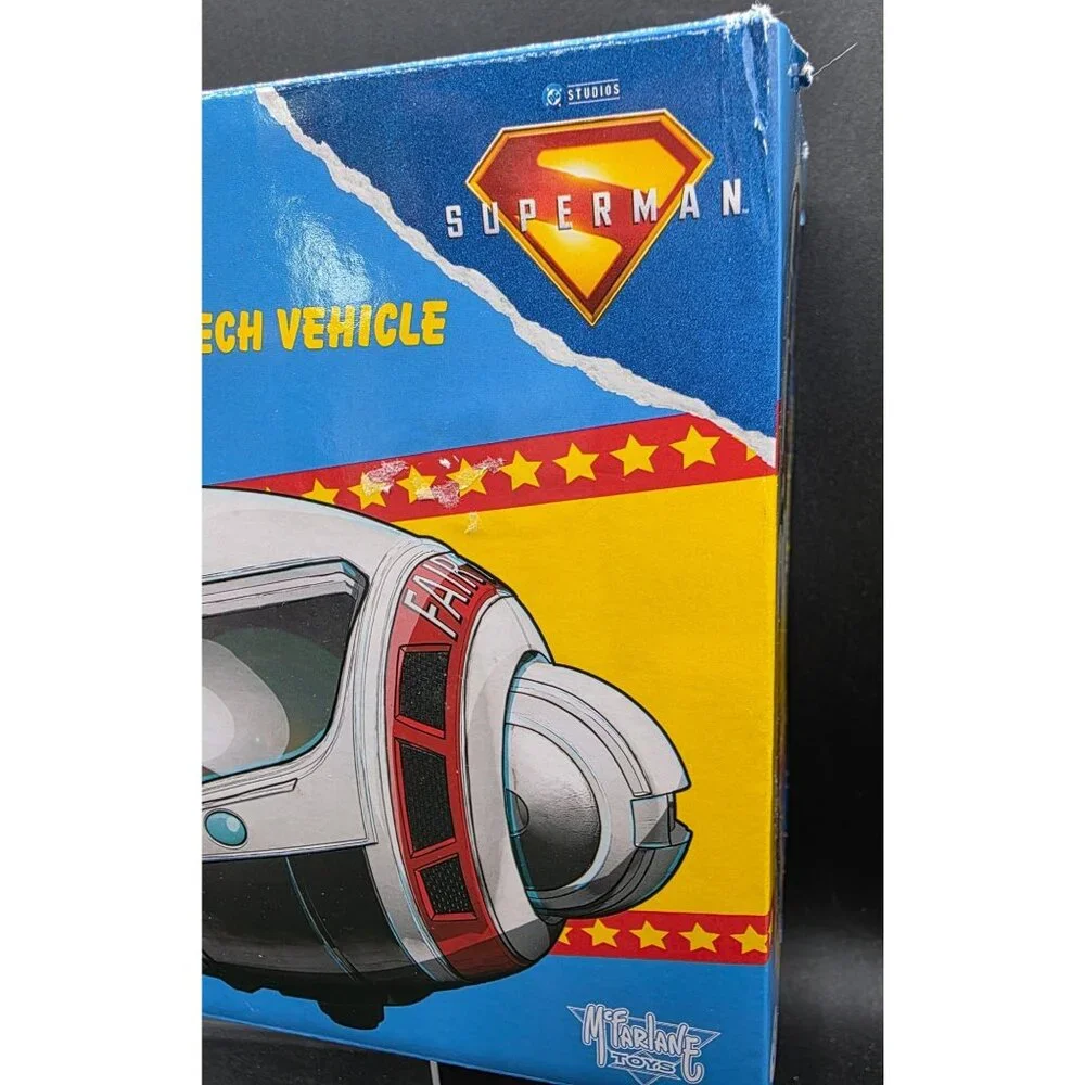 Super Powers T-Craft Mister Terrific Hi-Tech Vehicle By McFarlane Toys DC 12+